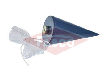 PLUMB BOBS WITH GUIDE AND ROPE