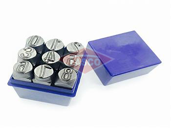 NUMBER PUNCH SET OF 9PCS